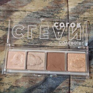 ✨ CoverGirl Clean Fresh Clean Color Eyeshadow Quad – Shimmering Beige (212)